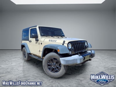 2016 Jeep Wrangler Willys Wheeler