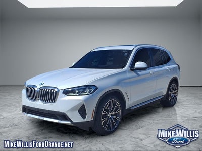 2022 BMW X3 sDrive30i sDrive30i