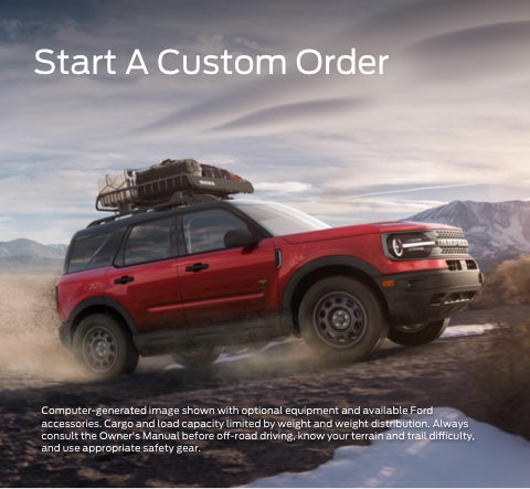 Start a custom order | Mike Willis Ford Orange in Orange TX