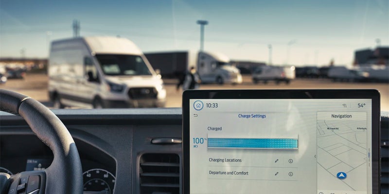 2025 Ford E-Transit Interior