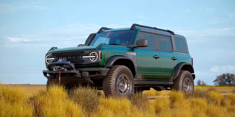 Green 2024 Ford Bronco