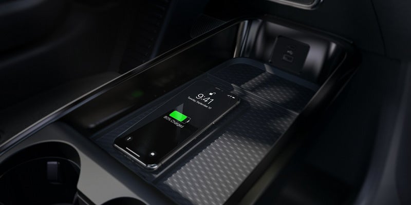 2024 Ford Mustang Mach-E wireless charger