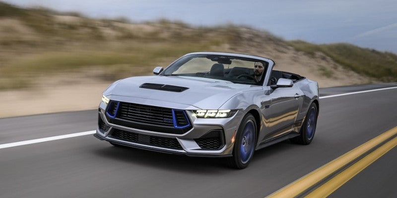 silver 2024 Ford Mustang