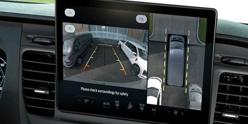 2025 Ford Transit Cargo Van reverse camera