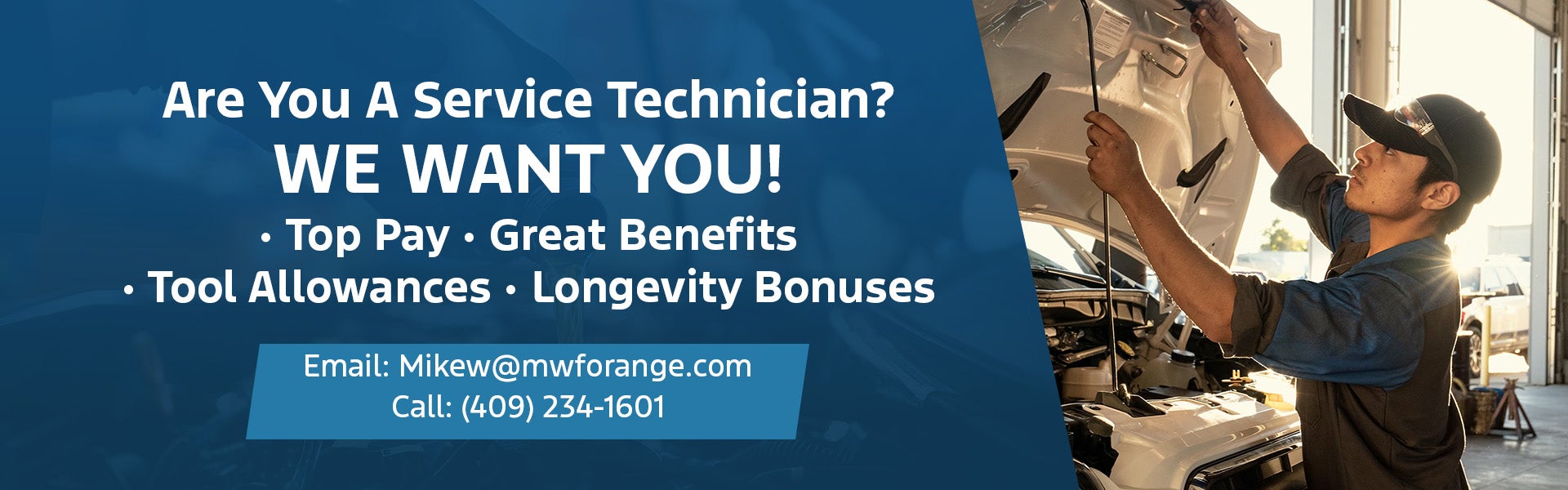 Service Technician Hiring